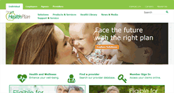 Desktop Screenshot of healthplan.org