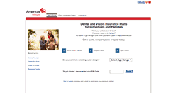 Desktop Screenshot of ameritasgroupconsumer.healthplan.com