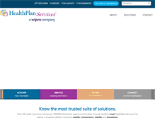 Tablet Screenshot of healthplan.com